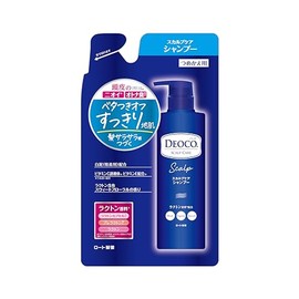 DEOCO Scalp Care Shampoo, Refill, 12.5 fl oz (370 ml), Sweet Floral Scent
