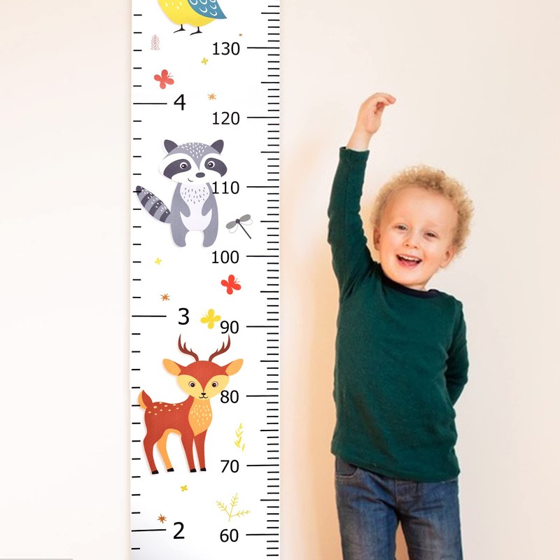 Height Chart for Kids, Wall Hanging Height Growth Chart with