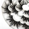 Thick False Eyelashes, 7 Pairs 25 mm 8D Faux Mink