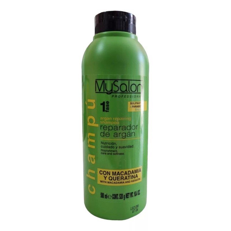 Mysalon Kit Mysalon Shampoo Reparador De Argan + Mascarilla +