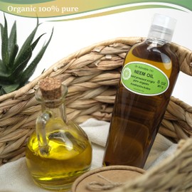 Dr Adorable - 8 oz - Neem Oil - Unrefined 100% Pure Natural Organic Cold Pressed
