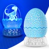 Alarm Clock with Sunrise Simulation Wake Up Egg Light, Portable