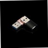 OSALADI Mini USB Reader Adapter Rose Gold Card Reader for