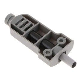 POFET Push to Open Door Opener Pack of 5 Heavy High Performance Push Open Magnetic Pressure Door Opener Cabinet Powerful Spring Release Catch for Large Wardrobe Grey