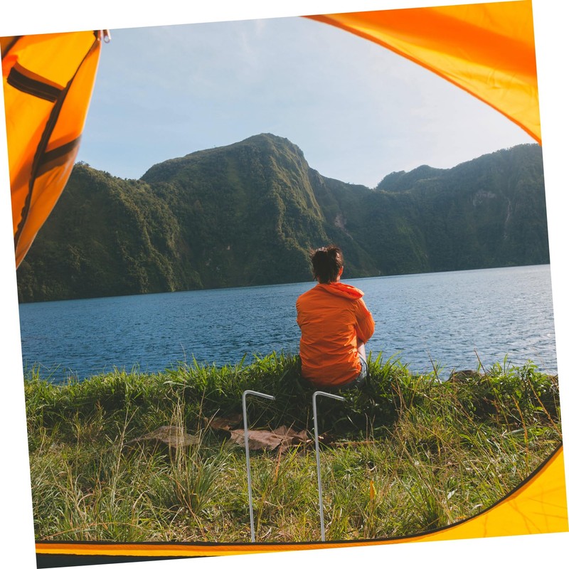 CIYODO Durable Camping Tent Stakes 30pcs Outdoor Stakes Large Ground