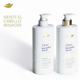 Dove Champú de Reparación Intensiva para Cabello Dañado con Tecnología de Cuidado de Bio-Proteínas y Suero Amino 28 Fl Oz