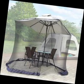 파라솔방충망 여름철 강력한 방충 기능 야외용 창문 실내 활용 가능한 튼튼한 보호망2 Parasol Bug Screen Strong Bug Blocking Function for Summer Outdoor Window Indoor Use Durable Protective Net 2
