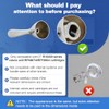 Replacement for delta Classic 13/14 Series Single-Function Shower Valve Trim