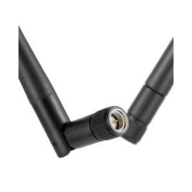 POBADY 2PCS Dual Band WiFi Antenna 2.4GHz 5GHz 5.8GHz 1.5dBi MIMO SMA Male Antenna for WiFi Router Wireless LAN Card PCIe Card Router Video Surveillance Monitor