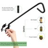 2 Packs 11 Inch Fence Deck Hook Rail Hanging Mounting