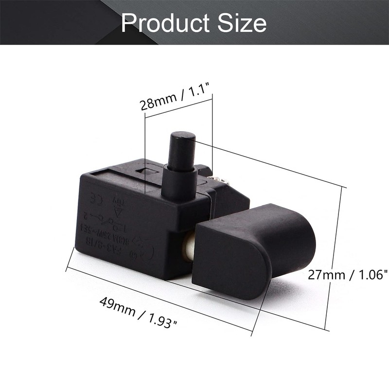 Fielect - Interruptor de martillo eléctrico para taladro eléctrico Bosch