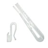 30 Pcs Plastic Curtain Hooks Lifting Curtain Tape Hook Adjustable