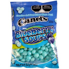 Canel's Blueberry Sours - Gomitas aciditas sabor mora azul - 454 g