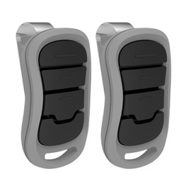 2 for Genie Intellicode Garage Door Opener Remote G3T-BX G3T-R, for All Genie Intellicode and Overhead Door CodeDodger Garage Door Openers, 3-Button, Keychain/Visor (1997 to Present)