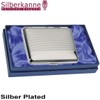 SILBERKANNE Pocket Ashtray 5 x 6.5 cm Premium Silver Plated