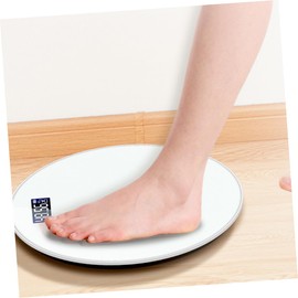 GRIRIW Body Weight Scale Durable Electronic Household Weighing Tool with Intelligent Weight Sensing Tempered and Construction for Family and Fitness Enthusiasts