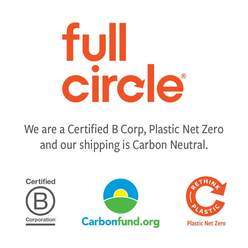 Full Circle S/5 Essential Microfiber Cloths, Mixed