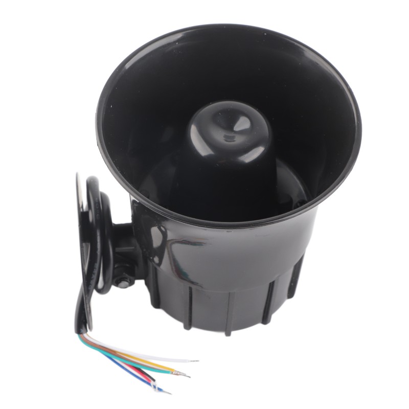 Electric Sound Horn Loud Speaker Truck Warehouse Alarm Siren Support