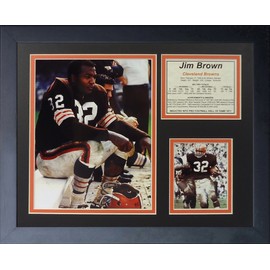 Legends Never Die Jim Brown Sitting Collage Photo Frame, 11" x 14"