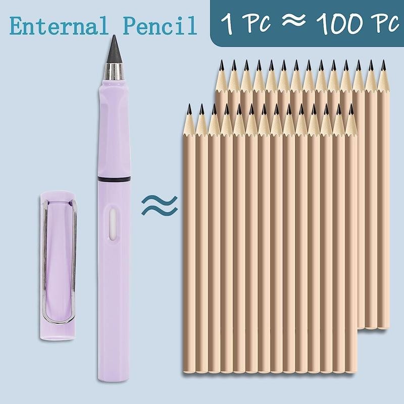 Everlasting Pencil Inkless Infinity Infinite Pen with Eraser - Color: