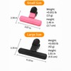 Reusable Food Bag Clips for Kitchen Storage – 2-Piece Plastic