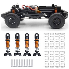 QUPA AM STORE Aluminum Alloy RC Short Shocks Absorber Dampers 35mm 4PCS for Kyosho Mini Z 4x4 1/18 Scale Jimny 1/24 Scale Wrangler