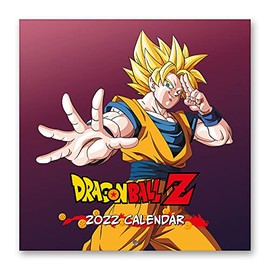 Grupo Erik Dragon Ball Calendar 2022 Wall Calendar 2022 Large for 12 Months with Gift Poster
