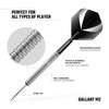DESIGNA DARTS Corner Gallant Steel Tip Dart Set | Ringed
