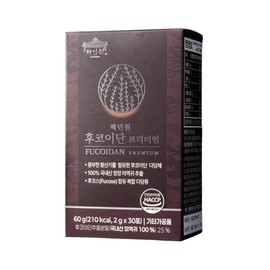 Hyeminwon Fucoidan Premium 30 packets seaweed ear extract / 혜민원 후코이단 프리미엄 30포 미역귀 추출물
