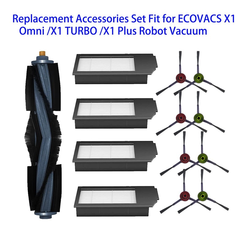 DEEBOT X1 Series Replacement Accessories Set Fit for ECOVACS X1