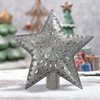 Punched Star Tree Topper 5.5"