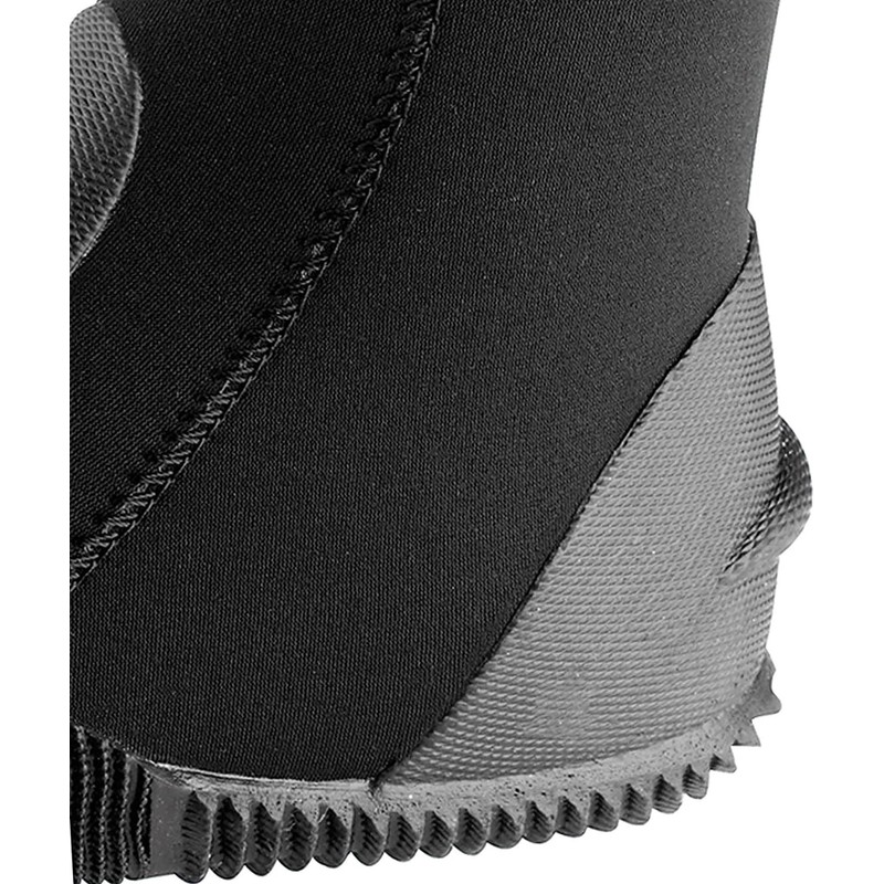 Cressi Unisex Isla Neoprene 5mm Diving Boots, Black With Blue