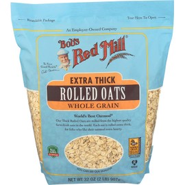 Bob's Red Mill Thick Rolled Oats 32 Ounce (Pack of 2)