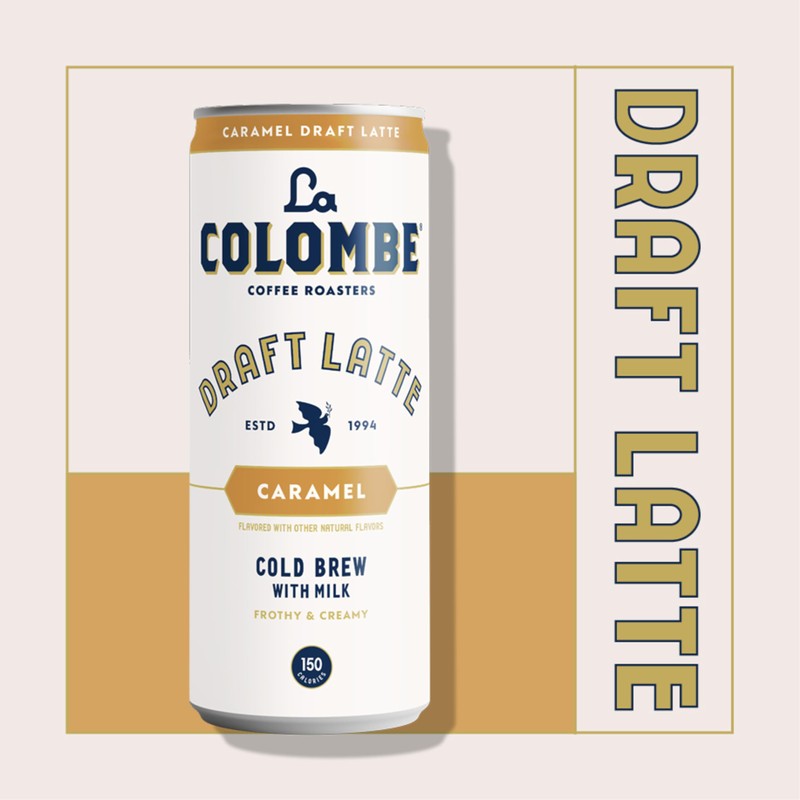 La Colombe Coffee, Caramel Draft Latte, 11 fl oz Cans
