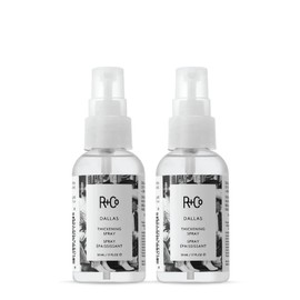 R+Co Dallas Hair Thickening Spray Travel Size | For Smooth, Body-Boosting Style without Stiffness | Ultimate Volume, Control, and Shine | TSA Approved | Set of 2