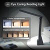 WILIT Rechargeable LED Desk Lamp for Office Home, Cordless Reading