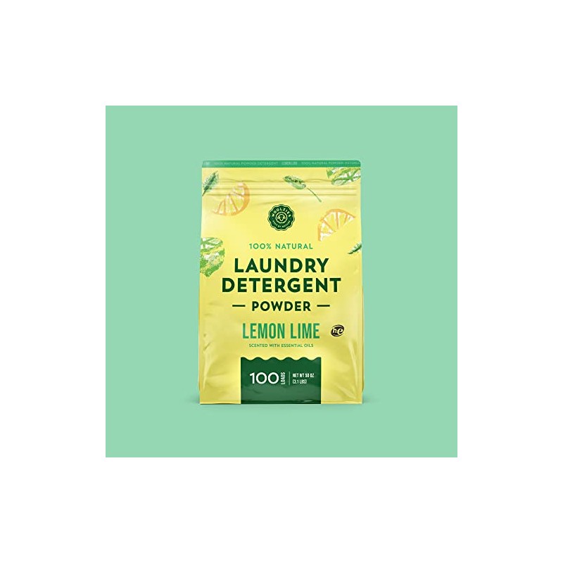 Woolzies Natural Laundry Powder Detergent Soap Scented with Pure Essential