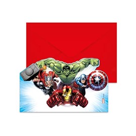 Procos Avengers Infinity Stones 6 Invitations