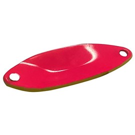 FTM Spoon Tango 1, 8 g, Trout Blinker for Spin Fishing, Trout Bait for Spin Fishing, Blinker for Trout, Spoon Spoon, Colour: Yellow/Pink