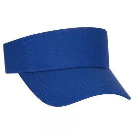 Sun Visor Comfort Fit Adjustable Visor Cap Open Hat Unisex Adult Royal Blue New