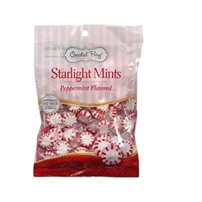Coastal Bay Confections Starlight Mints With Natural Spearmint Oil and