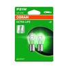 OSRAM ULTRA LIFE, P21W, Double Blister, (2 lamps), white