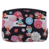 Maeda Dyeko Peko-chan x Kyoto Bottom Pouch Black