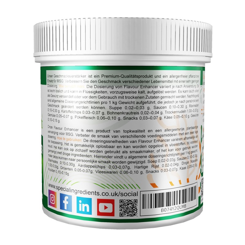 Flavour Enhancer 100g Allergen Free Replacement for MSG - Vegan,
