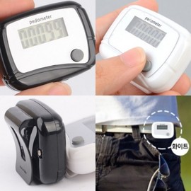 Digital Automatic Walking Exercise Pedometer Watch Exercise Pedometer Black 3ea