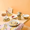 MOOMIN ARABIA 1076288 Classic Family Time Moomin Dish, Bowl, Plate,
