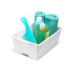 madesmart cubeta Profundo clásico pequeño, Color Blanco, colección clásica, Resistente,