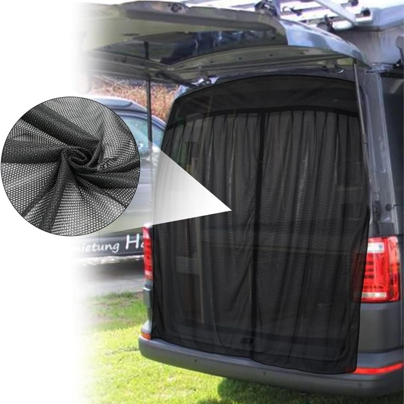 Tailgate Mosquito Net, Wing Door Boot Cover, Sun Protection, 165