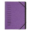 Pagna 40059-10 Folder with 12 Compartments Aubergine