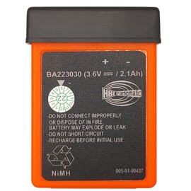 Zivases 2100mAh BA223030 3.6V 2.1Ah Rechargeable Battery for HBC Crane Remote Control